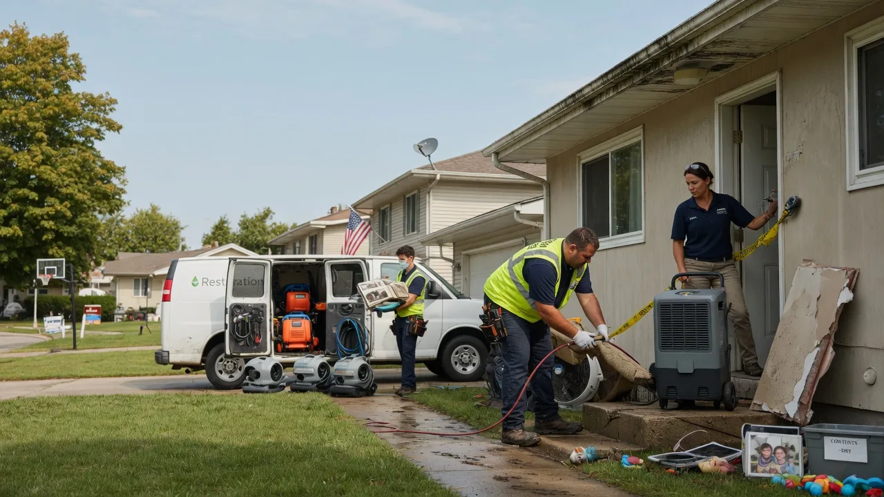 Water Damage Restoration in Owosso, MI near me